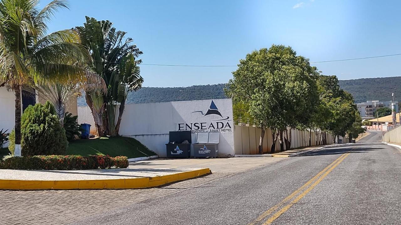 Enseada Nautico Apart Flat I Vista Para O Lago Corumba Caldas Novas Εξωτερικό φωτογραφία