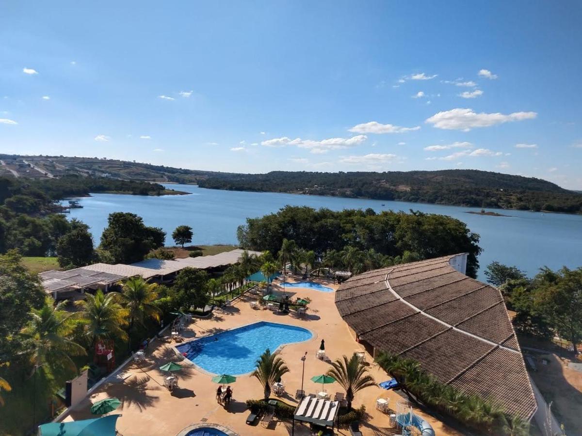 Enseada Nautico Apart Flat I Vista Para O Lago Corumba Caldas Novas Εξωτερικό φωτογραφία