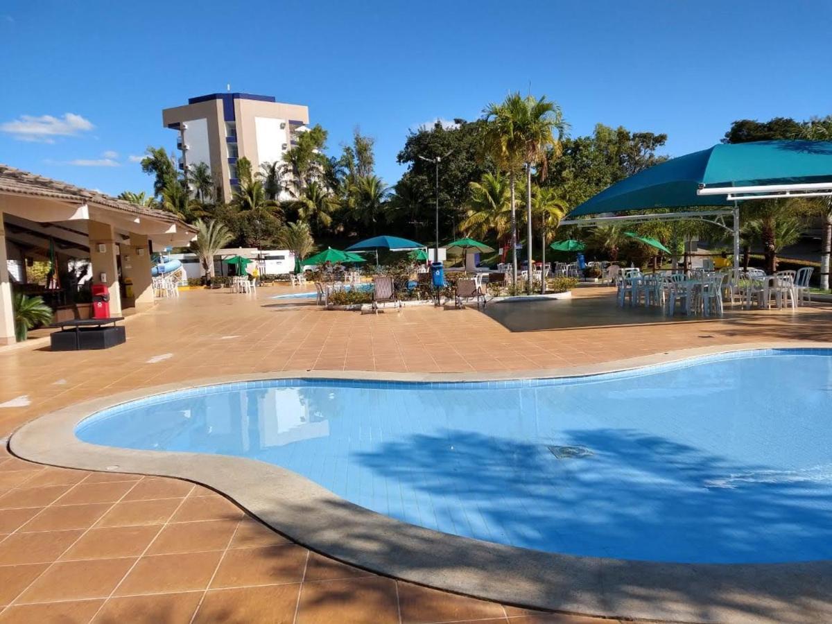 Enseada Nautico Apart Flat I Vista Para O Lago Corumba Caldas Novas Εξωτερικό φωτογραφία