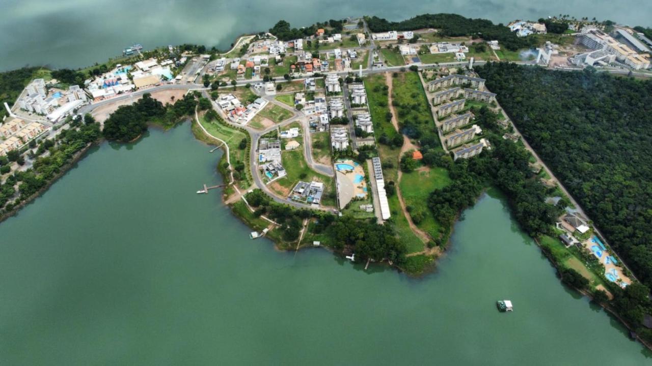 Enseada Nautico Apart Flat I Vista Para O Lago Corumba Caldas Novas Εξωτερικό φωτογραφία
